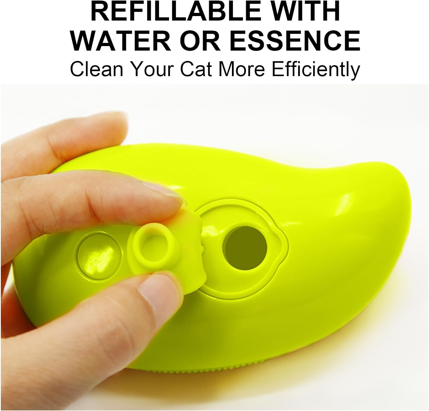 12918 3 In1 Cat Steamy Brush, Self Cleaning Steam Cat Brush Cat Steamer Brush for Massage Cat Grooming Brush Pet Hair Removal Comb for Cat and Dog, for Removing Tangled and Loose Hair 12918 3 In1 Cat Steamy Brush, Self Cleaning Steam Cat Brush Cat Steamer Brush for Massage Cat Grooming Brush Pet Hair Removal Comb for Cat and Dog, for Removing Tangled and Loose Hair